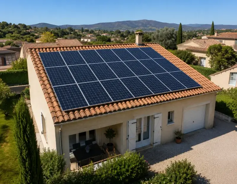 Prime à l'autoconsommation panneaux solaires Valliguières — aide financière de l'État